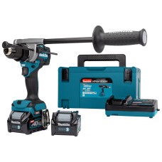 Акумуляторний ударний дриль-шурупокрут Makita HP001GD201 2 акб 2.5 Ah, з/п, у кейсі