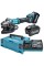 Аккумуляторная угловая шлифмашина Makita GA038GT201, 2 акб 5 Ah, з/у, кейс