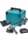 Аккумуляторная угловая шлифмашина Makita GA023GM201, 2 акб 4 Ah, з/у, кейс