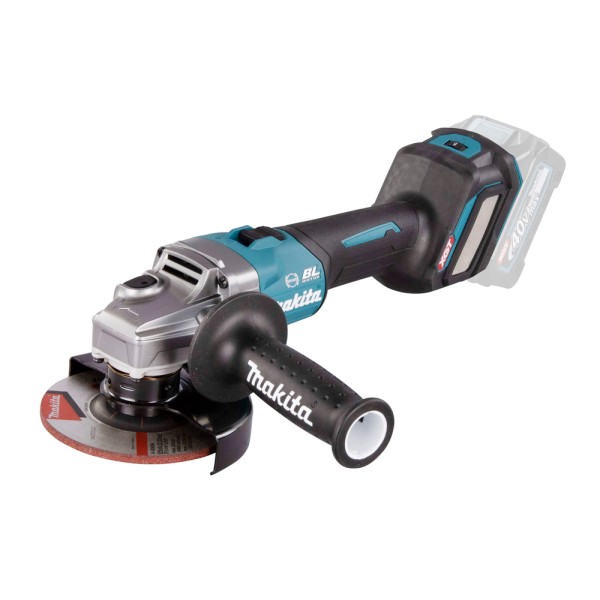 Аккумуляторная угловая шлифмашина Makita GA023GM201, 2 акб 4 Ah, з/у, кейс