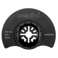 Погружное пильное полотно Metabo Classic, древесина, Ø 87 мм