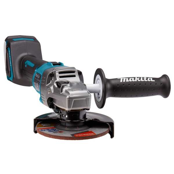 Аккумуляторная угловая шлифмашина Makita GA008GM201, 2 акб 4 Ah, з/у, кейс