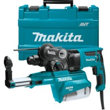 Перфоратор Makita HR2652 із системою пиловидалення, у кейсі