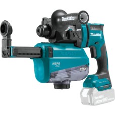 Аккумуляторный перфоратор Makita DHR182ZWJ с системой пылеудаления, без акб, в кейсе