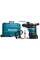 Акумуляторний перфоратор Makita HR005GM202 2 акб 4 Ah, з/п, AWS модуль, додаткова рукоятка, масло