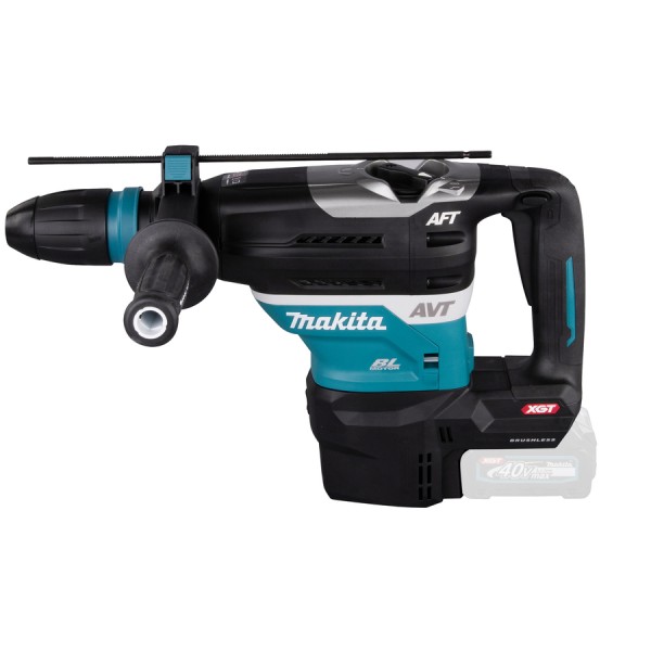Акумуляторний перфоратор Makita HR005GM202 2 акб 4 Ah, з/п, AWS модуль, додаткова рукоятка, масло