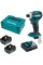 Акумуляторний ударний шуруповерт Makita DTD172RTJ 180 Нм М5-М16, 2 акб 5 Ah, з/п в MakPac