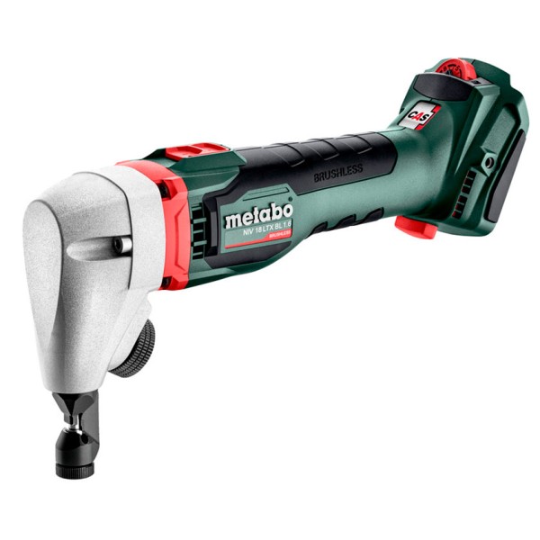 Акумуляторні висічні ножиці Metabo NIV 18 LTX BL 1.6, без акб в MetaBOX 145