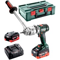 Аккумуляторная дрель-шуруповерт Metabo BS 18 LTX BL Q I, 2 акб LiHD 18V 5.5 Ah, з/у ASC 145 в MetaBOX 145 L