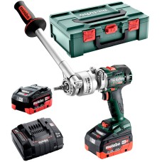 Аккумуляторная дрель-шуруповерт Metabo BS 18 LTX BL Q I, 2 акб LiHD 18V 5.5 Ah, з/у ASC 145 в MetaBOX 145 L