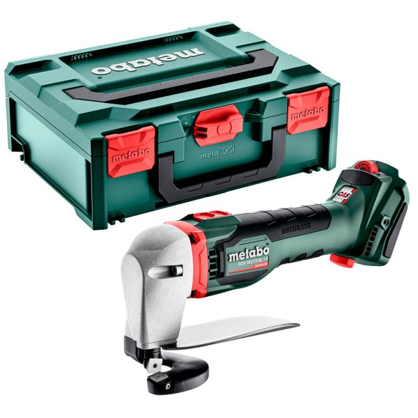 Аккумуляторные высечные ножницы Metabo SCV 18 LTX BL 1.6, без акб в MetaBOX 145