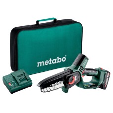 Аккумуляторная пила Metabo MS 18 LTX 15 с акб 18V 2Ah, зу SC 30, сумка для инструмента