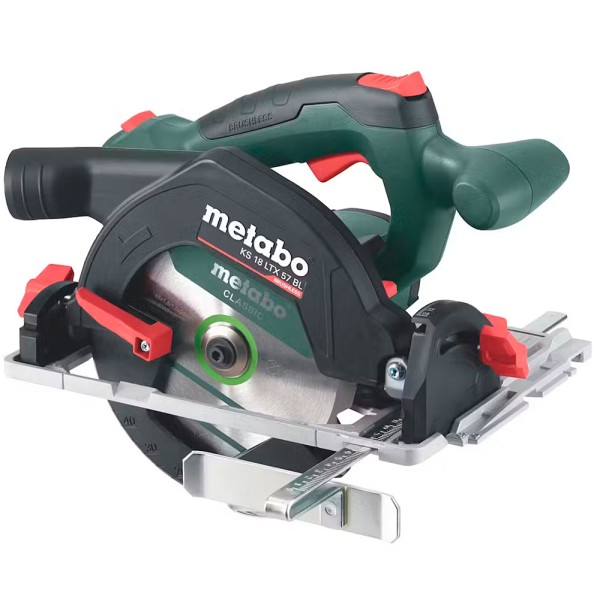 Аккумуляторная дисковая пила Metabo KS 18 LTX 57 BL, каркас в кейсе MetaBox 340