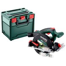 Аккумуляторная дисковая пила Metabo KS 18 LTX 57 BL, каркас в кейсе MetaBox 340