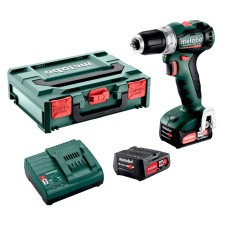 Аккумуляторная дрель-шуруповерт Metabo PowerMaxx BS 12 BL с 2 акб, з/у SC 30 в metaBOX 118