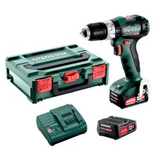 Аккумуляторная ударная дрель-шуруповерт Metabo PowerMaxx SB 12 BL с 2 акб, з/у SC 30 в metaBOX 118