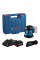 Акумуляторна ексцентрикова шліфмашина Bosch GEX 185-LI Professional, 1 акб GBA 18V 4.0Ah, з/п
