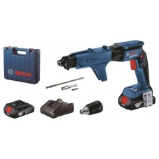 Акумуляторний шурупокрут Bosch GTB 185-LI Professional, 2 акб GBA 18V 2.0Ah, з/п, насадка GMA 55