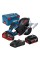 Акумуляторна циркулярна пила Bosch GKM 18V-50 Professional, 2 акб GBA 18V 5.0Ah, з/п