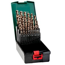 Набор сверл HSS-Co Metabo SP, 25 шт