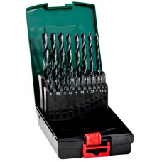 Набор сверл HSS-R Metabo SP, 19 шт
