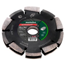 Алмазный фрезерный диск Metabo Professional UP, 125x18x22, 23 мм, универсальный