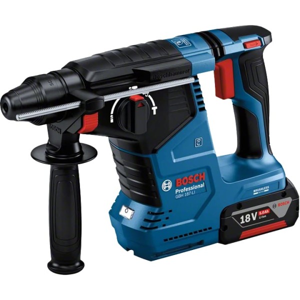 Аккумуляторный перфоратор Bosch GBH 187-LI Professional без акб и зу