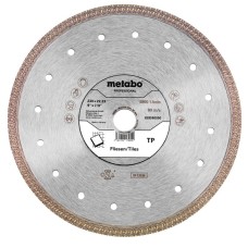 Алмазный отрезной диск по плитке Metabo TP 230x22,23 мм