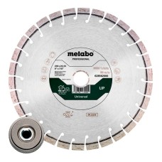 Алмазный отрезной круг универсальный Metabo Professional UP, 230x22,23 мм, гайка Quick M 14
