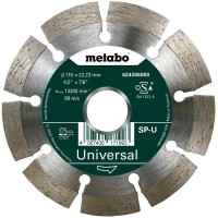 Алмазный отрезной круг Metabo SP-U Universal, 115x22,23 мм