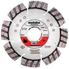 Алмазный отрезной круг по бетону Metabo Professional CP, 115x22,23мм