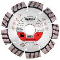 Алмазный отрезной круг по бетону Metabo Professional CP, 125x22,23мм