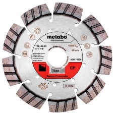 Алмазный отрезной круг по бетону Metabo Professional CP, 125x22,23мм