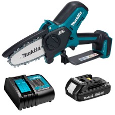 Акумуляторна ланцюгова пила Makita DUC101SY, 1 акб 18 В LXT BL1815N, з/п DC18SD