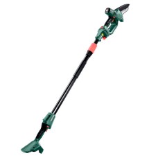 Аккумуляторная цепная пила Metabo MS 18 LTX 15 SET, без акб, с телескопической ручкой