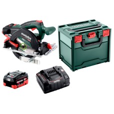 Аккумуляторная дисковая пила Metabo KS 18 LTX 57 BL LiHD 2x8.0 Ah