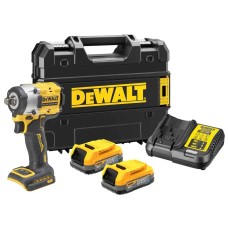 Акумуляторний ударний гайковерт DeWALT DCF921E2T, 2 акб 18V XR PowerStack 1.7 Ah, з/п у TSTAK