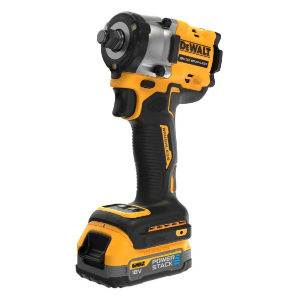 Акумуляторний ударний гайковерт DeWALT DCF921E2T, 2 акб 18V XR PowerStack 1.7 Ah, з/п у TSTAK