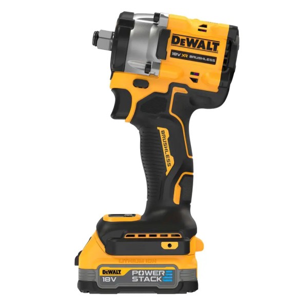 Акумуляторний ударний гайковерт DeWALT DCF921E2T, 2 акб 18V XR PowerStack 1.7 Ah, з/п у TSTAK