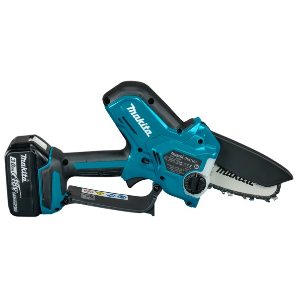 Акумуляторна ланцюгова пила Makita DUC101SF, 1 акб 3.0 Ah, з/у DC18SD