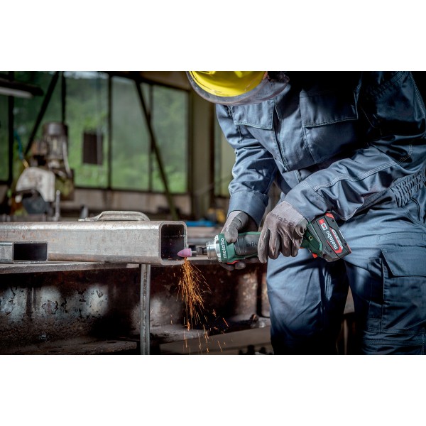 Акумуляторна пряма шліфмашина Metabo GVB 18 LTX BL 11-28 Compact без акб