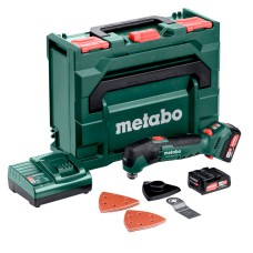 Аккумуляторный универсальный резак Metabo PowerMaxx MT 12, 2 акб Li-Power 12 В 2 Ah, з/у в MetaBOX 145