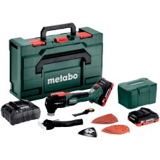 Аккумуляторный универсальный резак Metabo MT 18 LTX BL QSL, 2 акб LiHD 18 В 4 Ah, з/у ASC 55 в MetaBOX 145