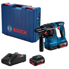 Аккумуляторный перфоратор Bosch Professional GBH 185-LI, 2 акб GBA 18V 4.0Ah, з/у GAL 18V-40 в кейсе