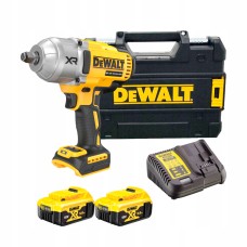 Акумуляторний ударний гайковерт DeWALT DCF900P2T, 2 акб 18V XR Li-lon Li-lon 5 Ah, з/п, кейс