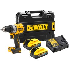 Аккумуляторная дрель-шуруповерт DeWALT DCD800H2T, 2 акб 18 В XR Li-Ion Power Stack по 5 Ah, з/у, кейс