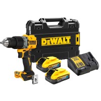 Аккумуляторный ударный дрель-шуруповерт DeWALT DCD805H2T, 2 акб 5 Ah, з/у, в чемодане TSTAK