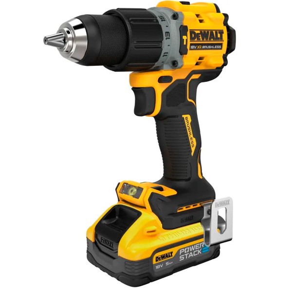 Акумуляторний ударний дриль-шуруповерт DeWALT DCD805H2T, 2 акб 5 Ah, з/п, у валізі TSTAK