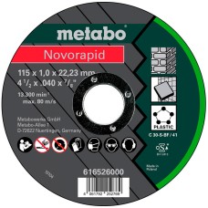 Отрезной круг универсальный Metabo Novorapid 115x1,0x22,2 мм, TF41