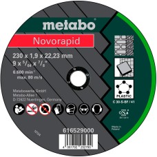 Отрезной круг универсальный Metabo Novorapid 230x1,9x22,2 мм, TF41